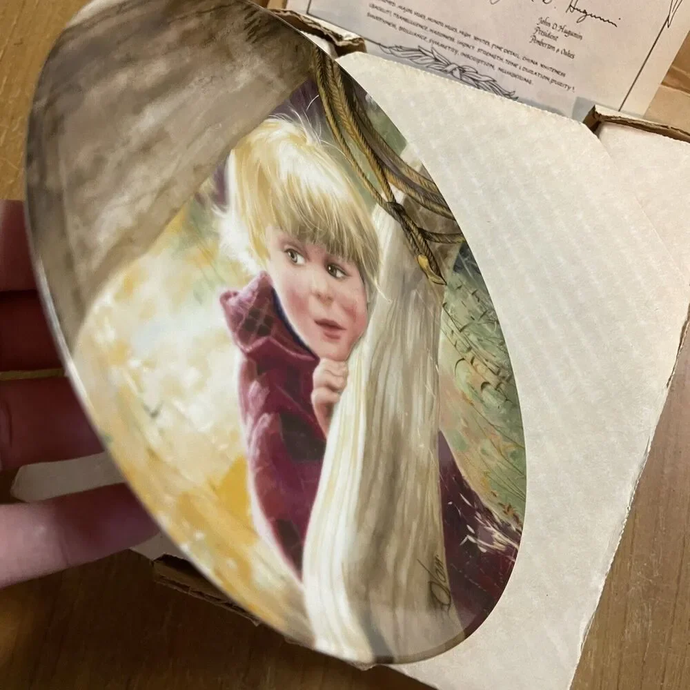 Pemberton & Oakes Rodeo Girl Special Moments‎ Collection 1990 Collector Plate